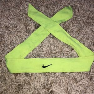 Athletic tie headband